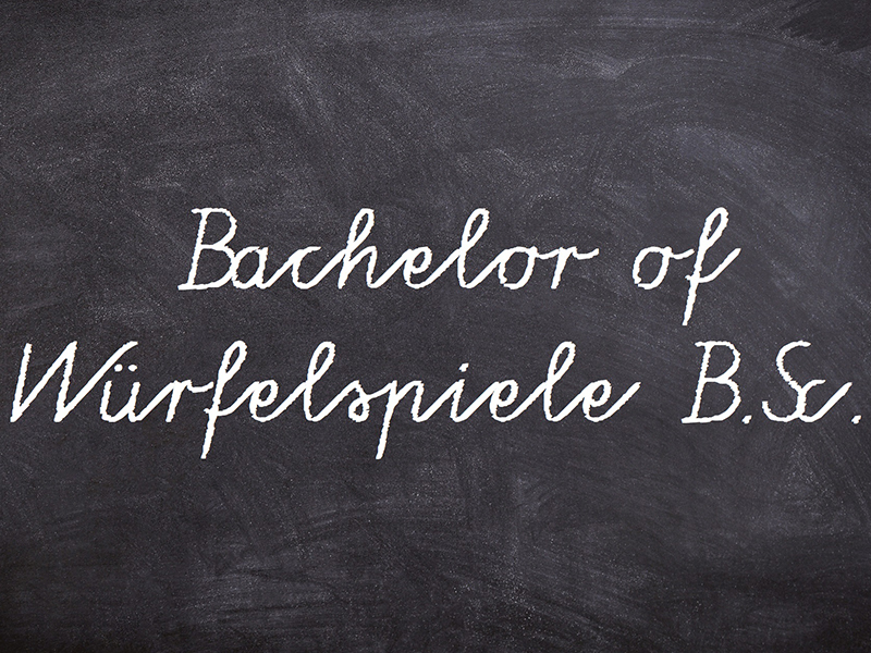 Bachelor of Würfelspiele